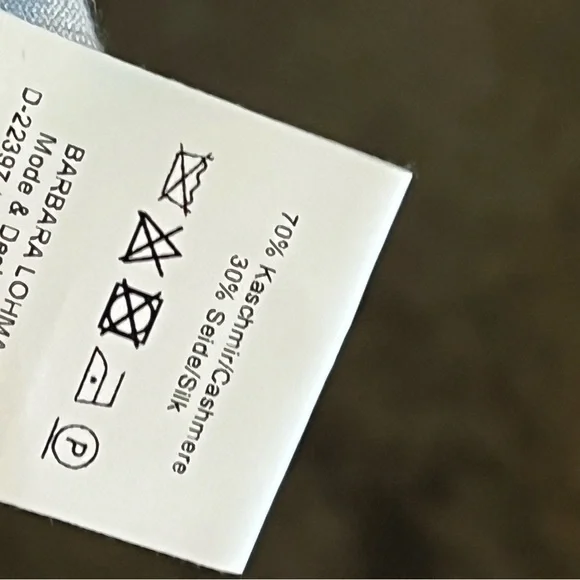 Barbara Lohmann browns cashmere silk Striped Shell 34 - Picture 2 of 8